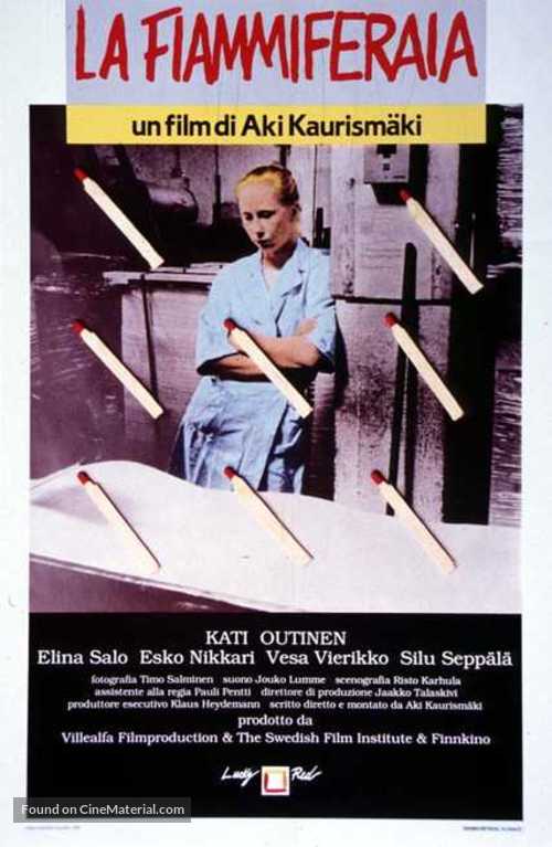 Tulitikkutehtaan tytt&ouml; - Italian Movie Poster