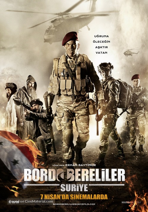 Bordo Bereliler Suriye - Turkish Movie Poster