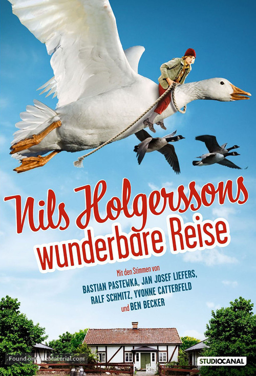 Nils Holgerssons wunderbare Reise - German Movie Poster