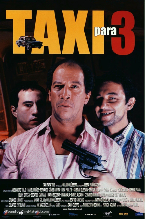 Taxi para tres - Chilean Movie Poster