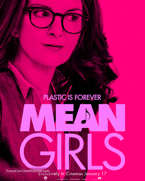 Mean Girls - British Movie Poster