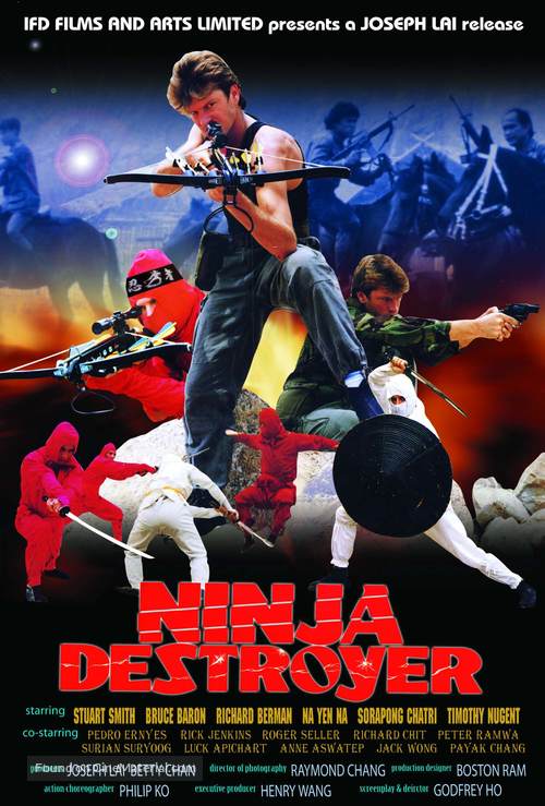 Ninja Destroyer - Hong Kong Movie Poster