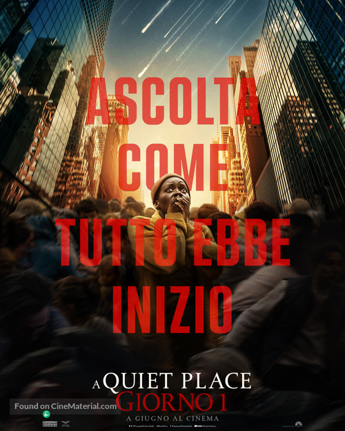 A Quiet Place: Day One - Italian Movie Poster