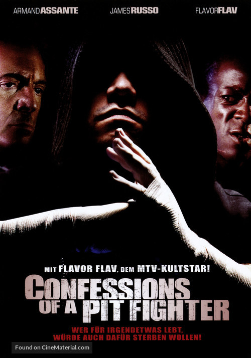 Confessions of a Pit Fighter - German Movie Poster
