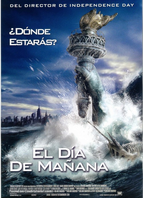 The Day After Tomorrow - Spanish Movie Poster