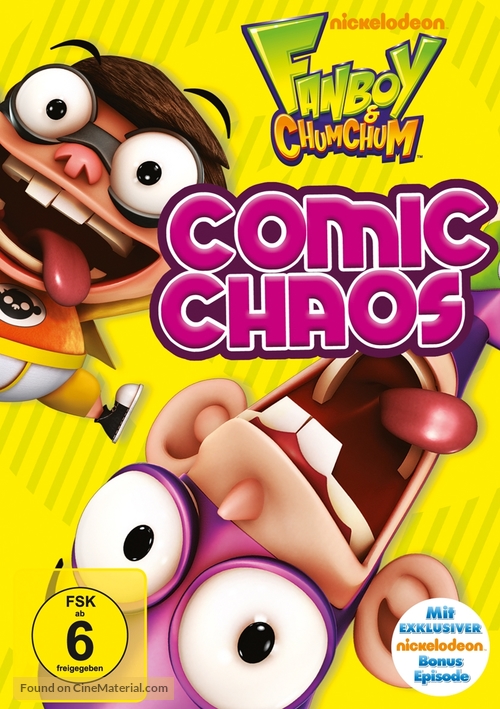 &quot;Fanboy and Chum Chum&quot; - German DVD movie cover