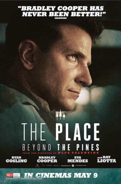 The Place Beyond the Pines - Australian Movie Poster