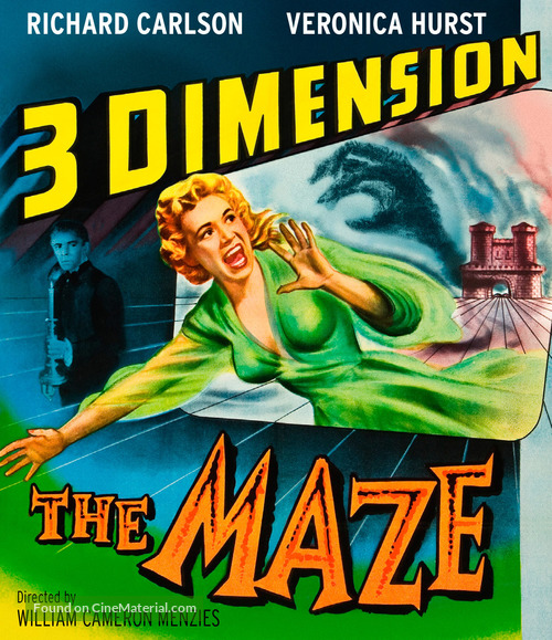 The Maze - Blu-Ray movie cover