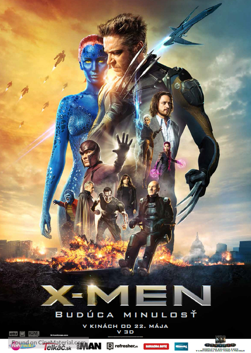 X-Men: Days of Future Past - Slovak Movie Poster
