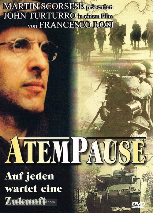 La tregua - German DVD movie cover