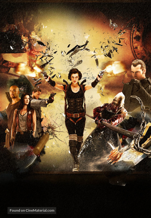 Resident Evil: Afterlife - Mexican Key art