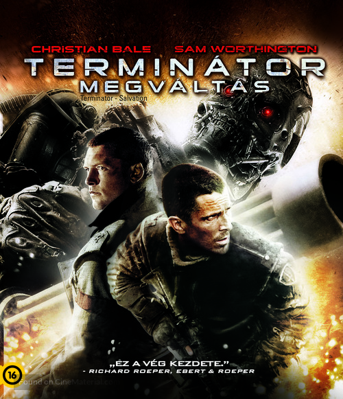 Terminator Salvation - Hungarian Movie Cover
