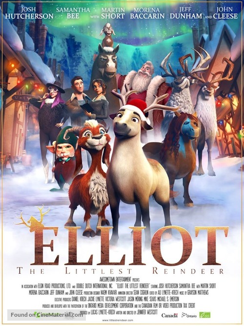 Elliot the Littlest Reindeer - Canadian Movie Poster