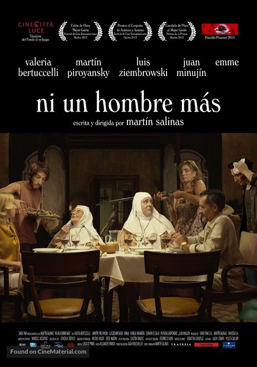 Ni un hombre m&aacute;s - Argentinian Movie Poster