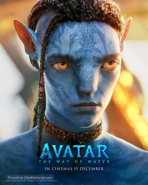 Avatar: The Way of Water - Singaporean Movie Poster