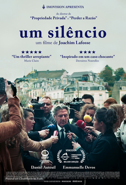 Un silence - Brazilian Movie Poster