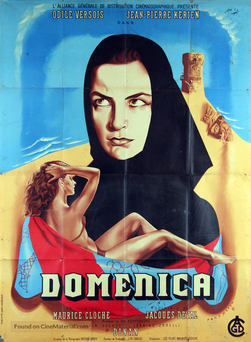 Domenica - French Movie Poster