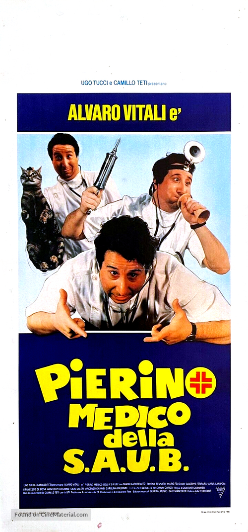 Pierino medico della SAUB - Italian Movie Poster