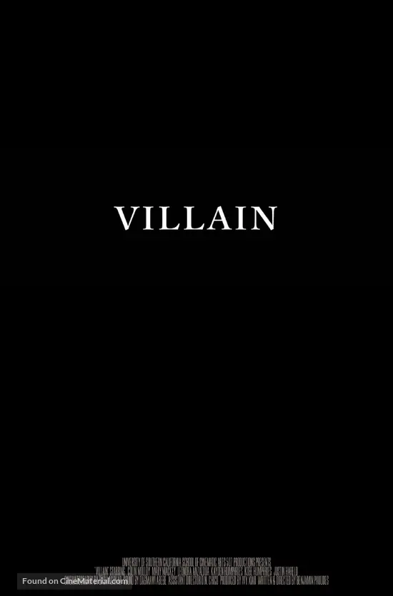 Villain (2016) movie poster