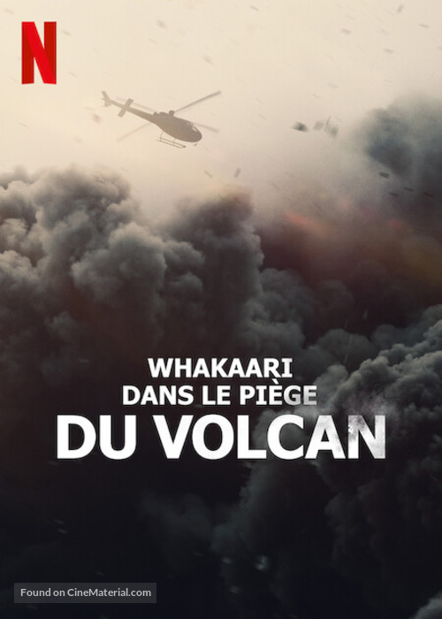 The Volcano: Rescue from Whakaari - French Movie Poster