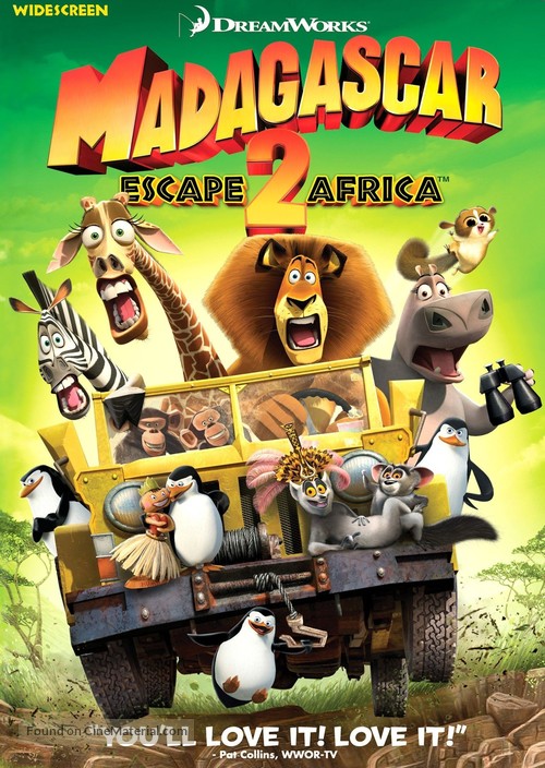 Madagascar: Escape 2 Africa - Movie Cover