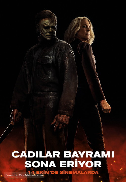 Halloween Ends - Turkish Movie Poster