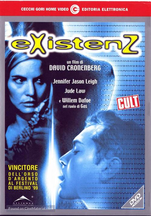 eXistenZ - Italian DVD movie cover