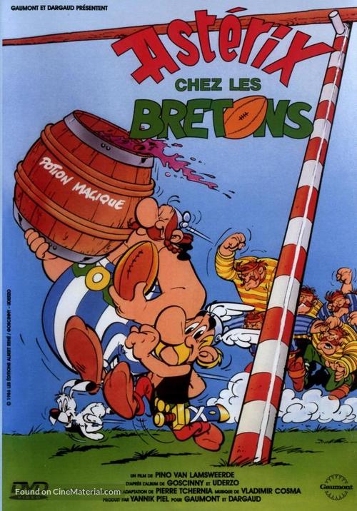 Ast&eacute;rix chez les Bretons - Canadian DVD movie cover