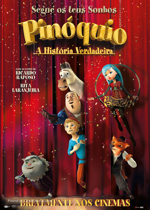 Pinocchio: A True Story - Portuguese Movie Poster