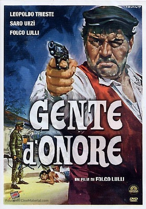 Gente d&#039;onore - Italian DVD movie cover