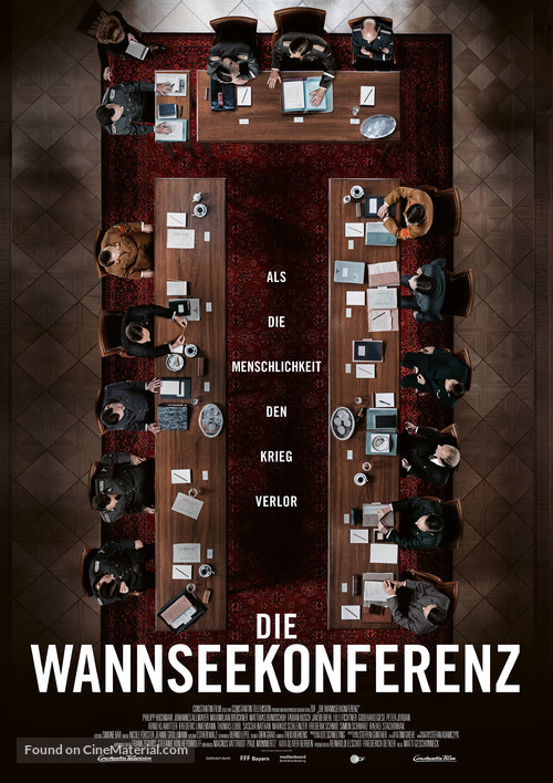 Die Wannseekonferenz - German Movie Poster