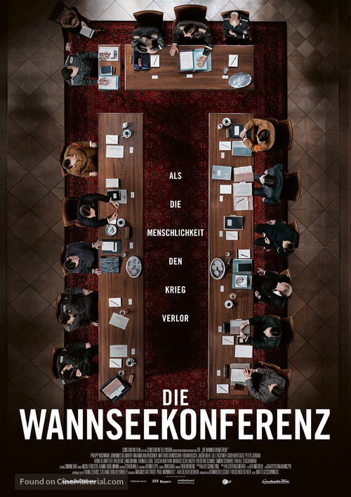 Die Wannseekonferenz - German Movie Poster