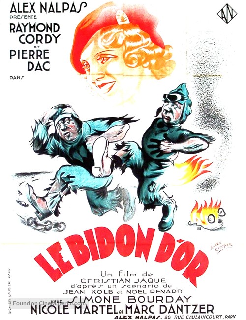 Le bidon d&#039;or - French Movie Poster