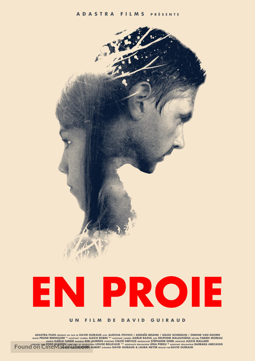 En proie - French Movie Poster