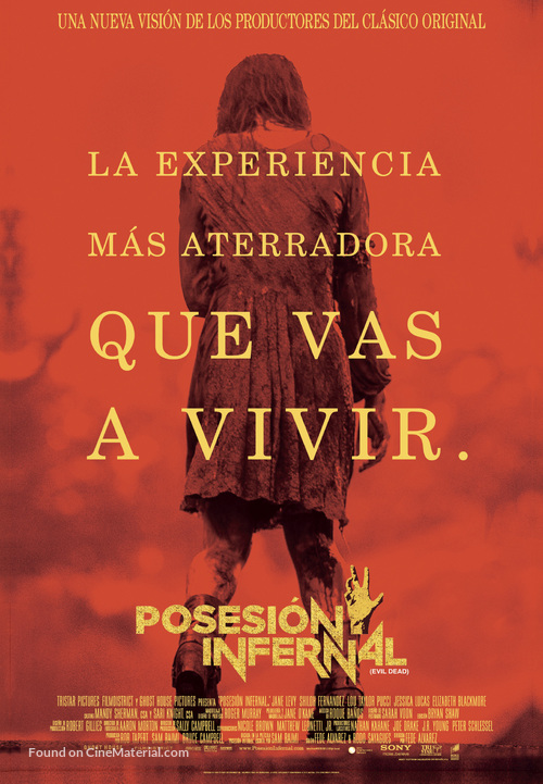 Evil Dead - Spanish Movie Poster