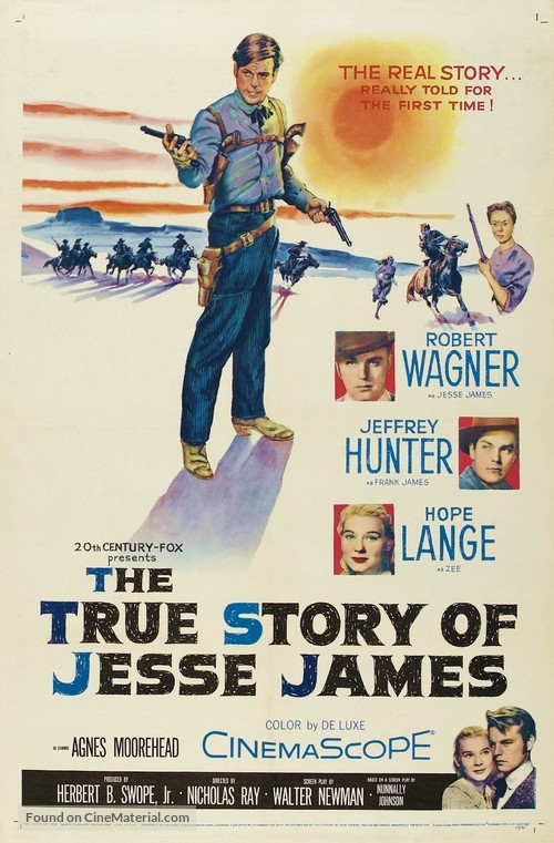 The True Story of Jesse James - Movie Poster