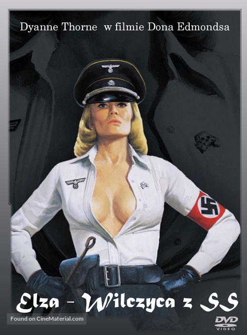 Ilsa: She Wolf of the SS - Polish DVD movie cover