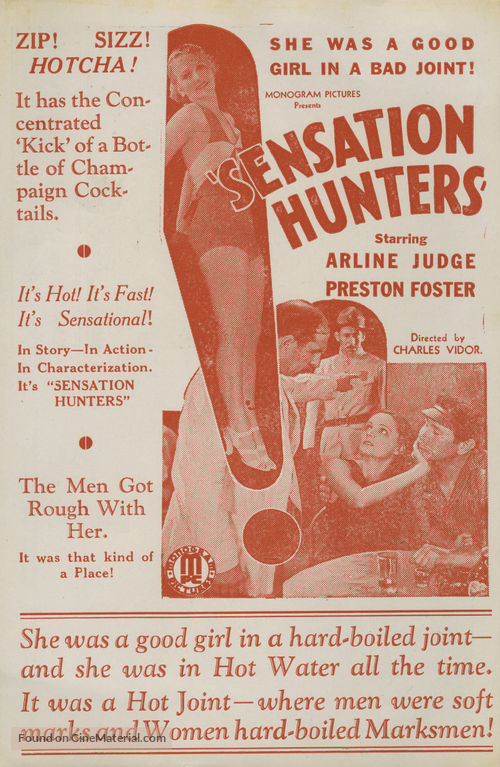 Sensation Hunters - poster