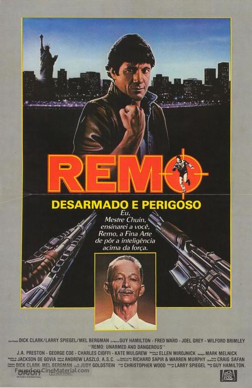 Remo Williams: The Adventure Begins - Brazilian Movie Poster