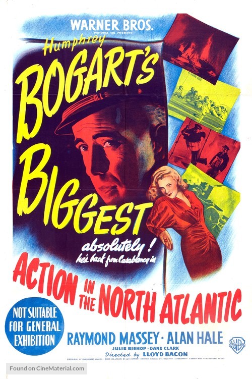 Action in the North Atlantic - Australian Movie Poster