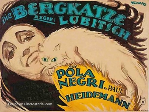 Die Bergkatze - German Movie Poster