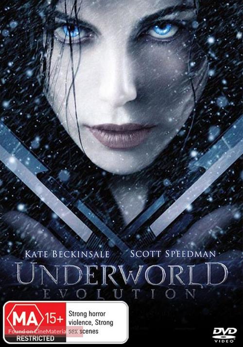 Underworld: Evolution - Australian Movie Cover