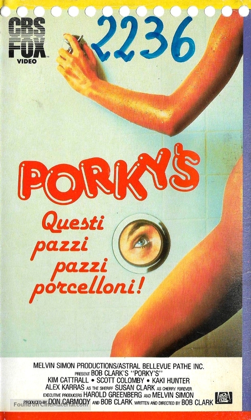 Porky&#039;s - Italian Movie Cover