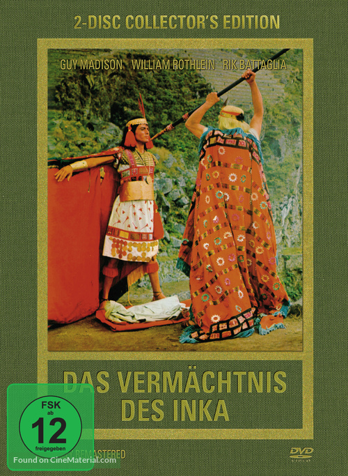 Das Verm&auml;chtnis des Inka - German Movie Cover