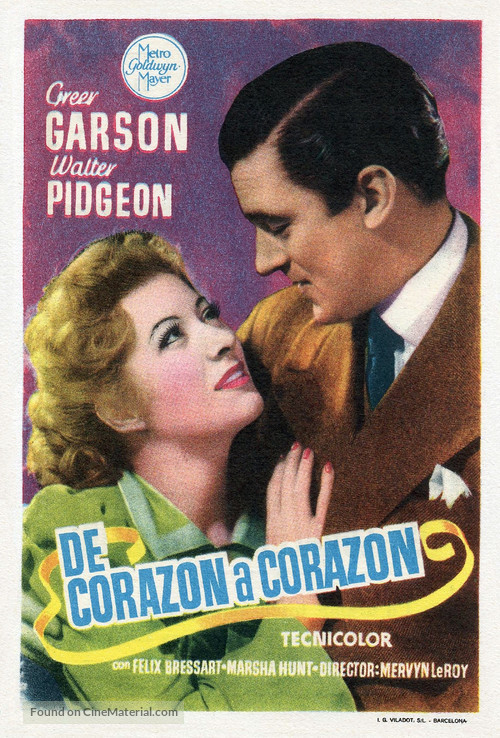 Blossoms in the Dust - Spanish Movie Poster