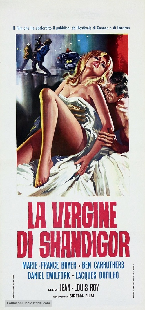 L&#039;inconnu de Shandigor - Italian Movie Poster