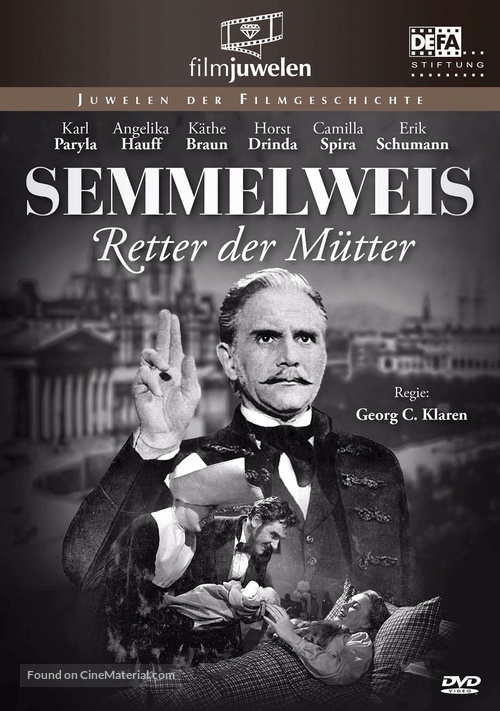 Semmelweis - Retter der M&uuml;tter - German DVD movie cover