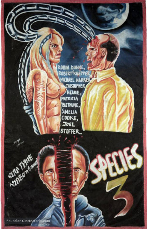 Species III - Ghanian Movie Poster