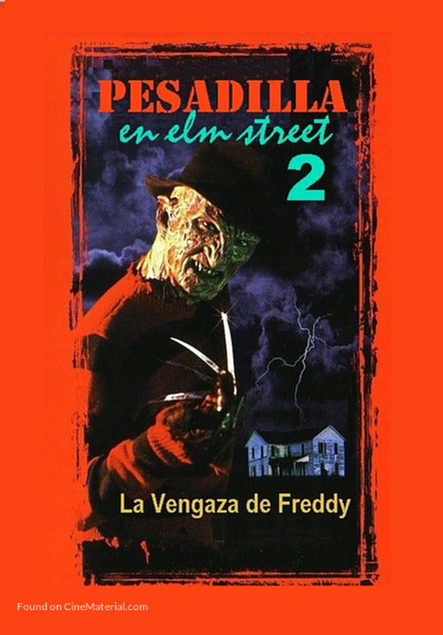 A Nightmare On Elm Street Part 2: Freddy&#039;s Revenge - Spanish Movie Cover