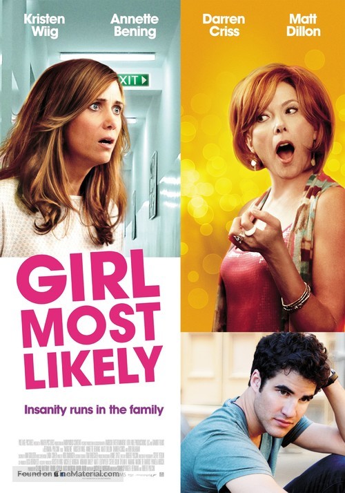 Girl Most Likely - Dutch Movie Poster